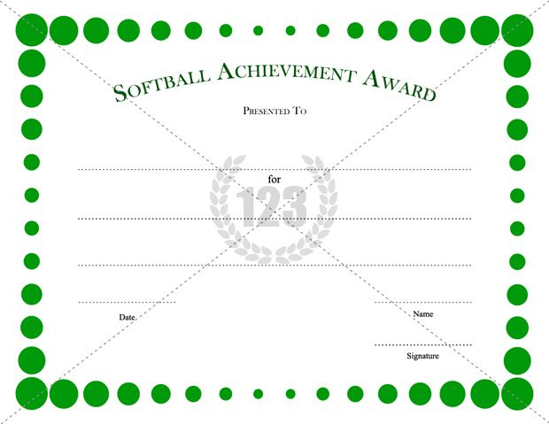 Softball #Certificate #Template | Certificate Templates pertaining to Best Free Softball Certificates Printable 10 Designs
