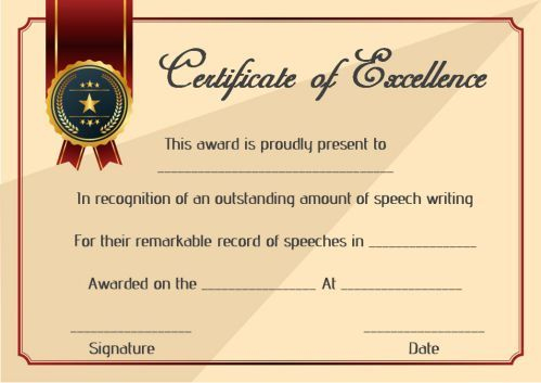 Speech Contest Winner Certificate Template: 10 Free Pdf with Quality Contest Winner Certificate Template