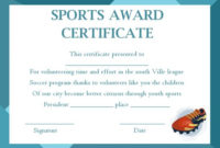 Sports Award Certificate Templates – Template Sumo with Athletic Award Certificate Template