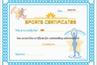 Sports Certificate Template For Ms Word Download At Http regarding Athletic Certificate Template