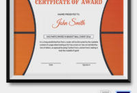 Sports Certificate Templates | Certificate Template Downloads in Athletic Award Certificate Template
