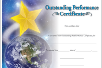 Star Performer Certificate Templates 7 – Best Templates throughout Star Performer Certificate Templates