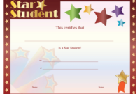 Star Student Certificate Template Download Printable Pdf in Unique Star Student Certificate Template