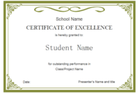 Student Certificate Template | Student Certificates inside Fresh Free Student Certificate Templates