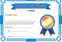 Student Council Certificates Template Best Of Student intended for New Student Council Certificate Template