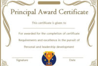 Student Leadership Certificate: 10+ Best Student Leadership pertaining to Leadership Award Certificate Templates