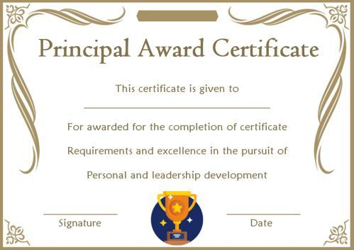 Student Leadership Certificate: 10+ Best Student Leadership throughout Best Leadership Award Certificate Template