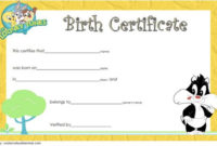 Stuffed Animal Birth Certificate Template: 7+ Ideas Free 2 for Best Stuffed Animal Birth Certificate Template 7 Ideas