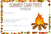 Summer Camp Certificate Template Free 3 | Certificate within Fresh Certificate For Summer Camp Free Templates 2020