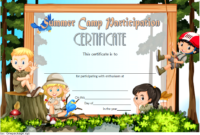 Summer Camp Participation Certificate Free Printable 3 Di 2020 in Certificate For Summer Camp Free Templates 2020