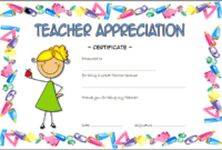 Teacher Appreciation Certificate Free Printable 5 | Teacher pertaining to Quality Teacher Appreciation Certificate Free Printable