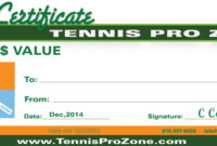 Tennis Pro Zone Gift Certificates – Tennis Pro Zone Academy throughout Tennis Gift Certificate Template