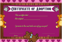 Toy Adoption Certificate Template : 13+ Free Word Templates throughout New Toy Adoption Certificate Template