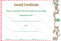 Walking Certificate Templates | Awards Certificates Template throughout Unique Walking Certificate Templates