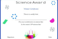 Winner Certificate Template : 40+ Word Templates [ For regarding 10 Science Fair Winner Certificate Template Ideas