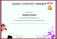 Winner Certificate Template : 40+ Word Templates [ For throughout Quality Writing Competition Certificate Templates