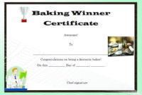 Winner Certificate Template : 40+ Word Templates [ For within New Cooking Contest Winner Certificate Templates