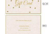 Yoga Gift Certificate Template Free (11) | Professional within Yoga Gift Certificate Template Free