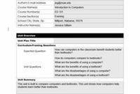 15+ Lesson Plan Templates | Word, Excel & Pdf Templates with regard to Business Value Assessment Template