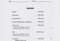 15 Meeting Agenda Templates - Excel Pdf Formats regarding Blank Meeting Agenda Template