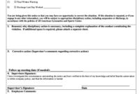 16 Printable Final Warning Letter To Employee For regarding Consent Agenda Template