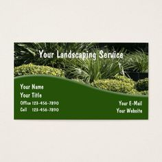 166 Best Landscaping Business Cards Images In 2020 pertaining to Landscaping Business Card Template