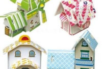 2018 3D Puzzle Diy Paper Model Kit Mini House Models for Self Storage Business Plan Template