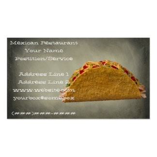 219+ Mexican Food Business Cards And Mexican Food Business with regard to Restaurant Business Cards Templates Free