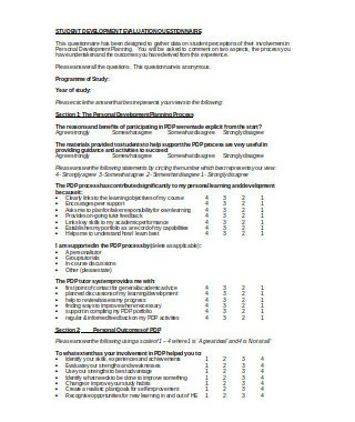 24+ Sample Business Development Questionnaire Templates In intended for Business Plan Questionnaire Template
