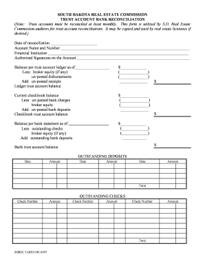 25 Printable Bank Reconciliation Sample Reports Forms And intended for Quality Business Bank Reconciliation Template