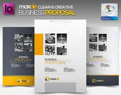 26 Best Proposal Design Images | Proposal Design, Proposal with Business Proposal Template Indesign
