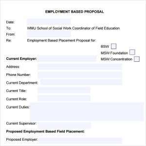 4 Free Job Proposal Templates - Word - Excel - Pdf Formats with regard to How To Write Business Profile Template