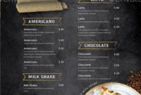 50 Best Coffee Shop Flyer Print Templates 2020 | Desain with regard to Restaurant Business Cards Templates Free