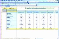 6 Accounting Template Excel – Excel Templates – Excel inside Fresh Small Business Accounting Spreadsheet Template Free