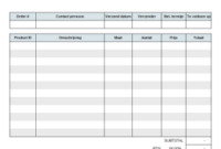 6-Column Invoice Templates intended for Best Business Invoice Template Uk