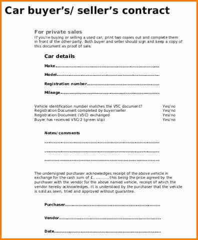 6+ Sample Contract For Taking Over Car Payments | Simple with Best Business Management Contract Template