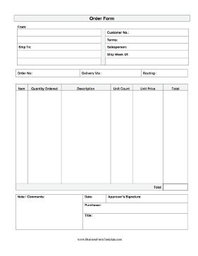 9 Best Custom Order Forms Images On Pinterest | Free within Quality Free Document Templates For Business