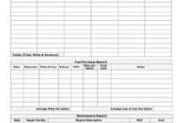 A Blank Printable Daily Log For Truck Drivers To Record inside Food Delivery Business Plan Template