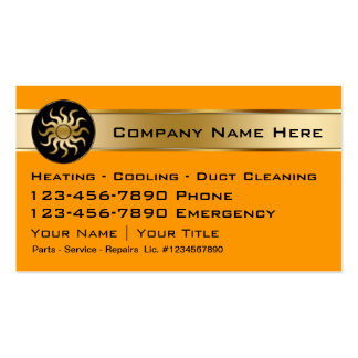 Air Conditioning Business Cards &amp;amp; Templates | Zazzle pertaining to Hvac Business Card Template