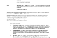 Asset Purchase Agreement For A Retail Business Template in Fresh How To Make A Business Contract Template
