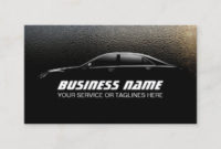 Auto Detailing Business Cards & Templates | Zazzle throughout Automotive Business Card Templates
