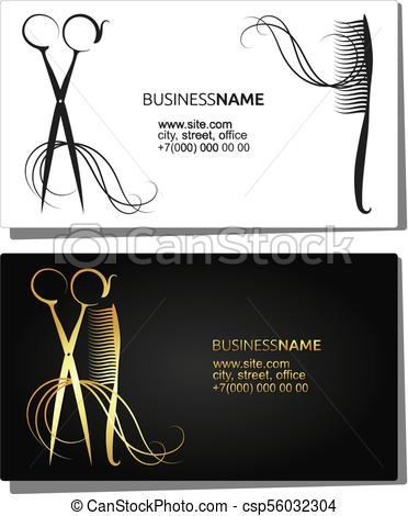 Beauty Salon Business Card. Beauty Salon And Hair Salon in Business Plan Template For Clothing Line