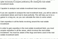 Best Real Estate Investments Guide: Sample Real Estate with regard to Quality Real Estate Investment Partnership Business Plan Template