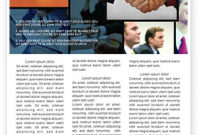Business Meeting Outdoor Newsletter Template For Microsoft throughout Free Business Newsletter Templates For Microsoft Word
