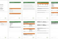 Business Plan Excel Template – Eloquens for Best Business Plan Spreadsheet Template Excel