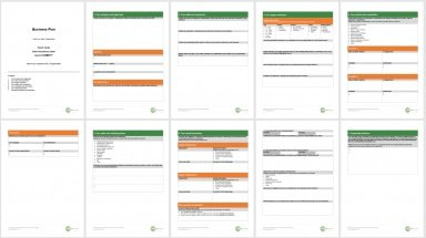 Business Plan Excel Template - Eloquens for Best Business Plan Spreadsheet Template Excel