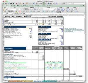 Business Plan Financial Model Template - Bizplanbuilder pertaining to Quality Business Plan Balance Sheet Template