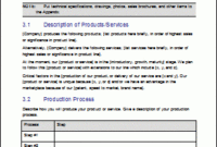 Business Plan Templates (40 Page Ms Word & 10 Free Excels) regarding Quality Business Analysis Proposal Template