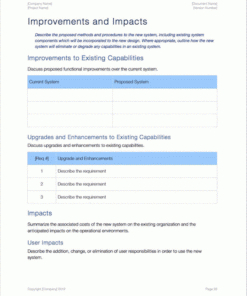 Business Requirements Template (Apple) - Templates, Forms for Brd Business Requirements Document Template