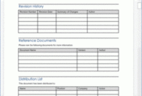 Business Requirements Templates (Ms Office) – Templates intended for Business Requirement Specification Document Template